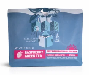 Organic Raspberry Green Tea-Loose Leaf